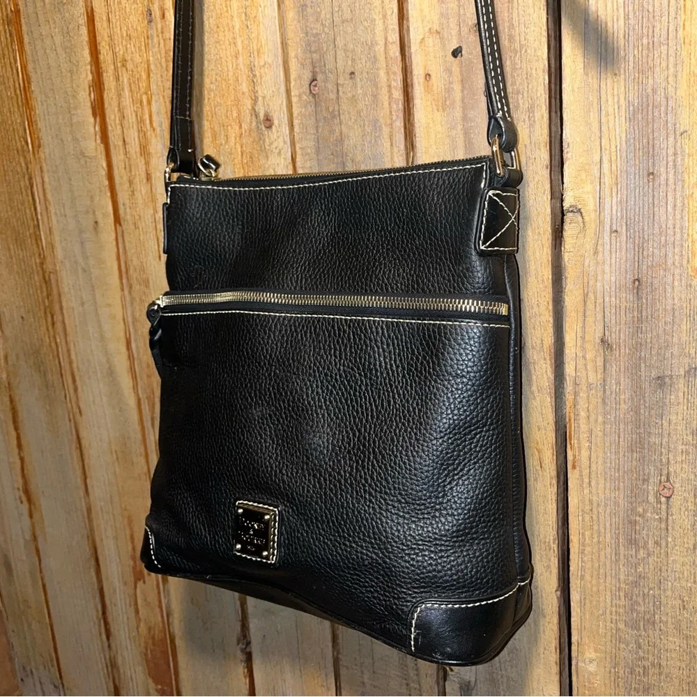 Dooney & Bourke Black Leather Shoulder Bag